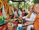 Will develop Bodh Gaya as spiritual capital, says Modi