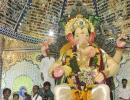 At Lalbaughcha Raja is Amit Shah praying for Bihar?