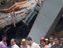 Rahul meets flyover collapse victims, BJP says 'photo-op'