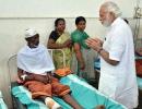 PM visits site of Kerala temple fire, pledges Centre's help