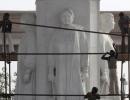 Known for erecting statues, Mayawati swears off memorials