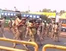 Protests against new PF rules turn violent in Bengaluru