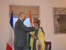 Mahatma Gandhi's granddaughter Tara Gandhi gets French honour