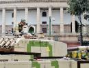 Tanks and missiles enter Parliament complex