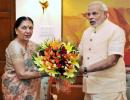 BJP accepts Anandiben's resignation; Shah to pick new CM