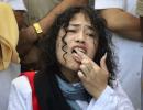 Anger in Manipur over Irom Sharmila's decision