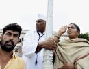 Rohith Vemula's mother hoists Tricolour in Una as Dalits vow to intensify stir