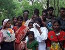 Hoisting the Tricolour in the Maoist heartland