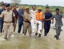 On visit to flood-hit areas, Madhya Pradesh CM gets a 'lift' by cops