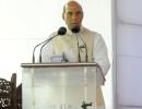 Amidst tensions, HM Rajnath to visit troubled Kashmir Valley on Wednesday