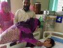 Mehbooba 'horrified' after meeting 14-yr-old blinded by pellets