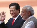 China shadow over Modi's Vietnam visit