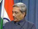 Parrikar attacks Pak in US, says small percentage is holding majority to ransom in Kashmir