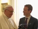 Mark Zuckerberg meets Pope, gifts him Facebook drone