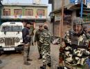 PHOTOS: Suspected militants loot another bank in Kashmir