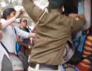 Delhi police slammed for thrashing protestors; RSS denies involvement