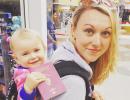 Tiniest traveller in the world: 10-week-old goes globetrotting with parents