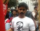 PHOTOS: Wearing 'Kanhaiya' T-shirts, students march for JNU leader's release