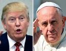 Pope and Trump spar over who is more Christian