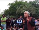 P Sainath @ JNU: 'You are fighting criminalisation of dissent'