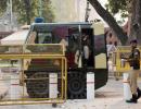 4.5-tonne heavy, bullet proof vehicle deployed at Parliament