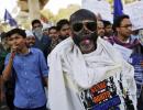 PHOTOS: Students march for Rohith, JNU; Rahul, Kejriwal join them