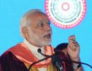 At Science Congress, PM preaches Five-E concept to scientists