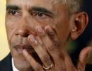 PHOTO: Obama weeps as he unveils gun control measures