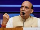 Rajnath meets Parrikar, Doval to discuss internal security