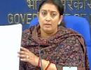 Rohith's suicide not Dalit vs non Dalit issue, says Smriti Irani