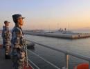 China's first aircraft carrier holds drills in SCS