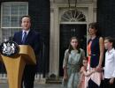 Cameron takes final bow as UK prime minister