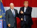 Trump's 3 sons part of his transition team headed by Pence