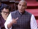 The unrest in Kashmir is sponsored by Pakistan: Rajnath