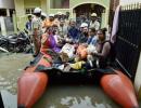 In drenched Bengaluru, boats are out on the streets