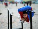 PHOTOS: This Gaza boy twists and turns his body like no other