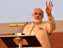 Stopped 'sweets of many': Modi on corruption