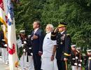 PHOTOS: Modi lays wreath at Arlington National Cemetery