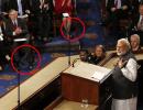 The teleprompters behind Modi magic on Capitol Hill