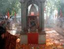 Kashmiri Pandits pay obeisance at Kheer Bhawani temple