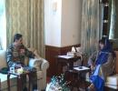 Army chief discusses security situation in Kashmir with Mehbooba