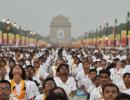 Security beefed up ahead of yoga day celebrations in Delhi