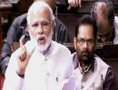 In Rajya Sabha, PM Modi taunts Congress, says it is above criticism