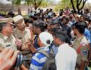 Hyderabad university students held for protest against VC get bail