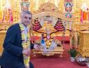 London mayor Sadiq Khan's Hindu temple visit a hit online