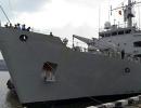 India rushes 3 naval ships with aid to cyclone-hit Sri Lanka