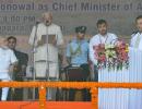 BJP's show of strength at Sonowal's swearing-in ceremony