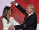 Trump slams 'stupid' Obama; Melania vows to be Mother America