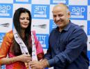 Kirti Azad's wife Poonam joins AAP