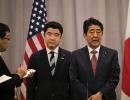 Japanese PM Abe meets Donald at Trump Towers